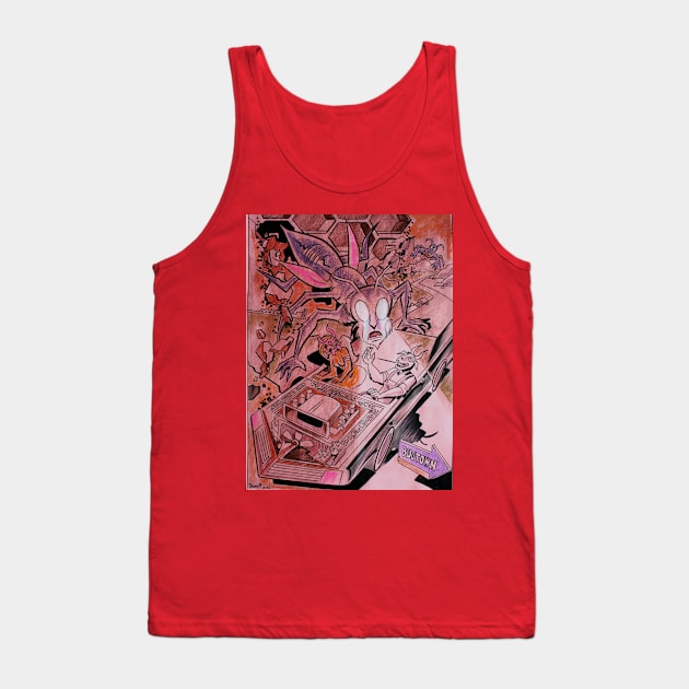 Bug Town Tank Top by BennettBlackLight